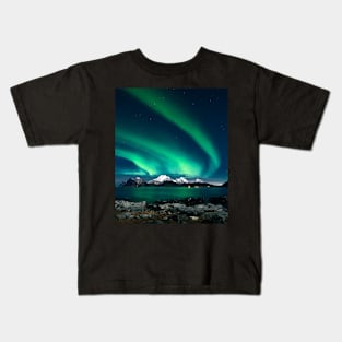 Northern lights Kids T-Shirt